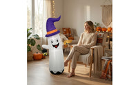 Inflatable Inflatable Ghost Outdoor Inflatable Ghost with Lantern Cute Halloween Decoration Adorable for Homeowners, Families, Yard, Lawn, Porch