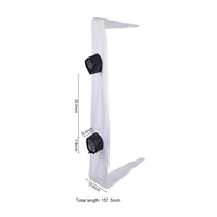 Window Sealing Curtain Double Protection Window Seal with Drawstring Air Exchange Barrier Portable for Apartment