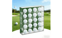 Ball Display Case 5-Tier Acrylic Display Case Clear Golf Ball Holder for Collectors, Sports Fans, Game Room, Clubhouse, Office