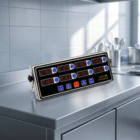 Digital 8-Channel Timer Compact Multi-Channel Timer for Chefs, Bakeries