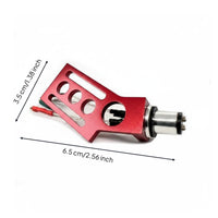 Headshell Aluminum Alloy Headshell CNC Machined Phono Holder for Audiophiles