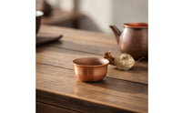 Copper Tea Cup Metalline Gongfu Tea Cup Long-Lasting for Collectors
