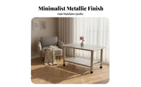 Modern Design dual-level Rectangular Stand Minimalist design Coffee Table Space-Saving Living Room Furnishing Easy to Clean for Office Managers, Homeowners, Families, Small Apartment, Reception Area, Study, Bedroom