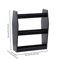 3 layer Tabletop Rack-Saving Gothic Shelf Rack Sturdy Wooden Display Shelf