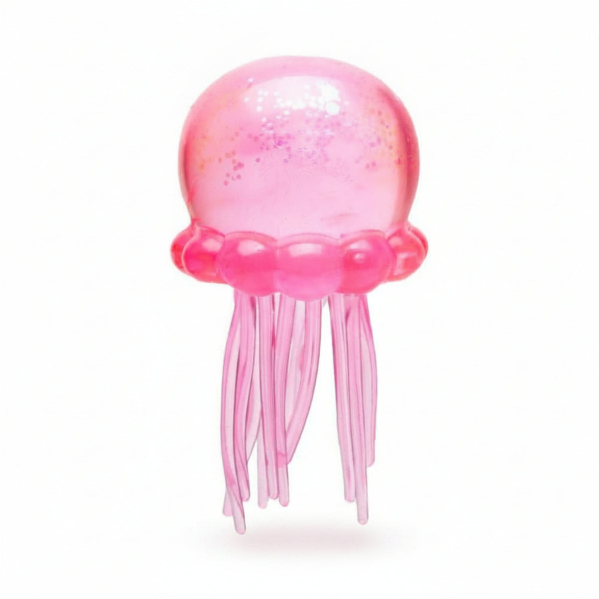Translucent Octopus Compress Toy Glossy Jelly Octopus Toy Dangling Tentacles Sensory