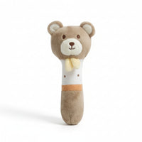 Baby Rattle Soft Fabric Rattle Shaker Toy Easy-to-Grip Handbell Toy Sensory for Babies, Playpen, Nursery