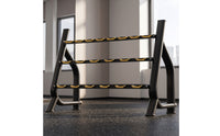 Three-Tier Dumbbell Rack Freestanding Dumbbell Holder with Cradles Floor-Standing Weight Stand Heavy-Duty for Athletes, Home Gym, Fitness Studio
