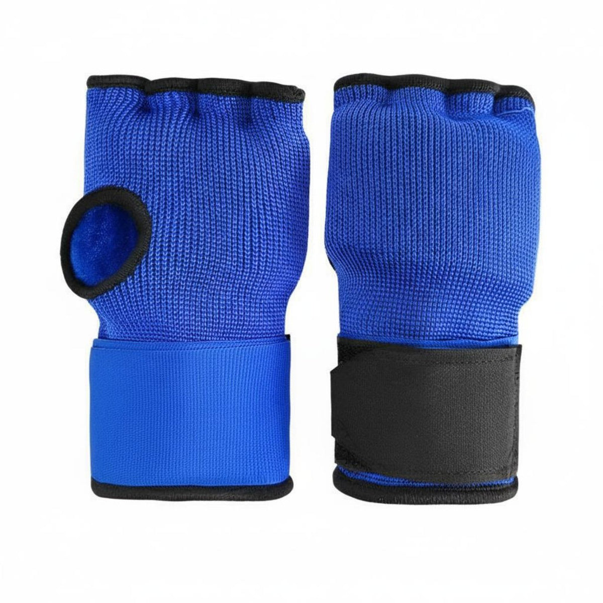 Half-Finger Boxing Gloves Easy to Wear Quick Hand Wraps Adjustable Wrist Support Inner Boxing Gloves for Teenagers, Children, Training, Sparring