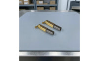 2 Pieces TS-16 SC861 Carbon Brush Spring Loaded Vacuum Motor Carbon Brush Metal Holder Machine Part Easy to Install