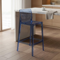 Crystal Clear Acrylic High Stool New Design Transparent Bar Stool Household Furniture for Kitchen