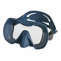 Silicone Diving Facepiece CO2 180° Panoramic Snorkel Facepiece Travel-Friendly Water Sports Gear for Snorkeling