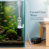 Mini Aquarium Air-Driven Bio Filter for Small Fish Tanks