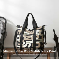 Lightweight Mother's Bag Multi-Way Carry Large Capacity Crossbody Bag Large Capacity Handbag for Moms, Shopping, Work, Gym