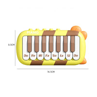 Toy Piano with Songbook Compact Kids Keyboard Piano Kids Keyboard Educational Instrument Portable for Toddlers, Home, Preschool