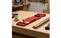 Track Saw Square Knurled Knob Right-Angle Cutting Board Aluminum Alloy Positioning Plate Slotted Right Angle Saw Guide