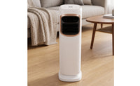 Multipurpose Column Air Cooler with Heater Floor-Standing Evaporative Air Cooler Portable Misting Fan with Heater Windowless for Homeowners
