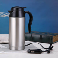Electric Heating Cup with Sleeve Portable Car Heating Mug BPA Car Kettle for Commuters