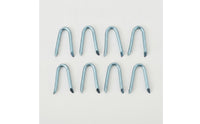 500 Pieces U-Shaped Fence Staples Galvanized Fencing Staple Double-Pointed