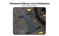 Cycle Seatpost Mudguard Easy Installation Silicone Seatpost Mudguard Dropper Post Protector Lightweight for Mountain Bikers