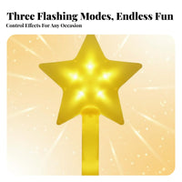 stellarShaped Light Stick illuminate at night illuminated blinking rod Multiple blink Modes