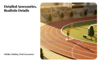 Architectural Model People DIY Undertaking Ready Miniature People Figurines Architectural Model Figure Realistic Features