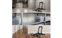 Floor Bike Stand Stable Bike Floor Stand Metal Cycle Parking Rack for Cyclists, Riders, Garage, Apartment, Workshop