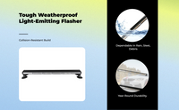 Ultra Bright COB LED Roof Warning Light Bar for Vehicles