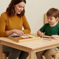 Number Rods Colorful Counting Rods Smooth Math Manipulative for Classroom