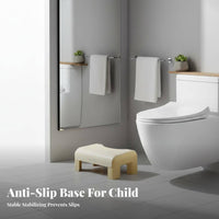 Toilet Squatting Stool Anti-Slip Bathroom Accessory Ergonomic Design for grown-ups