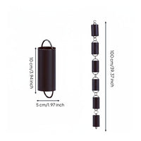 Soothing Water Sounds Rain Chain Creates Waterfall Effect Metal Rain Chain with Cups Weather Resistant for House Eaves, Patio