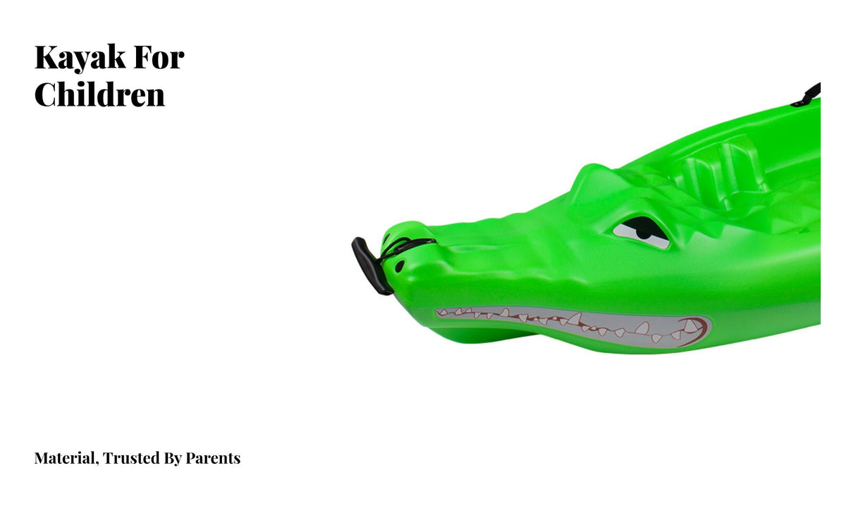 Shaped Paddle Boat Cartoon Design Water Sporting Gear Beginner Approachable Single-Person Kayak for Children, Students, Paddling, Kayaking, Waterway