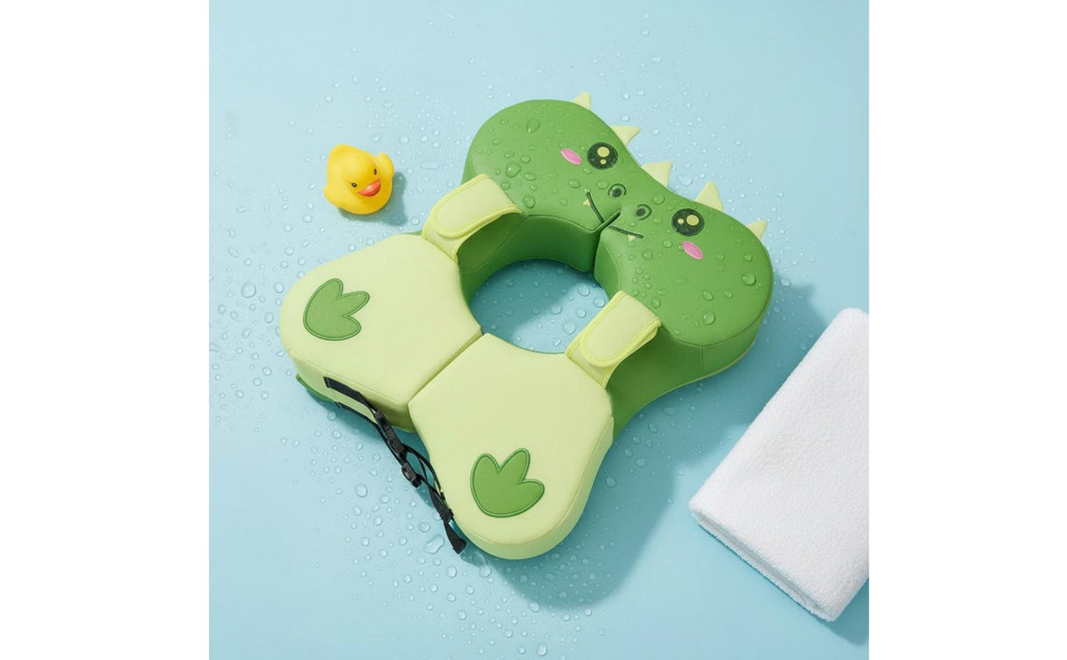 Infant Underarm Swim Loop Inflation Non-Inflatable Infant Float Double Solid Foam Swim Float for Infants, Young Children, Beach