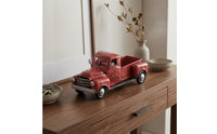 Pickup Truck Ornament Distressed Finish House Decoration Painted Details