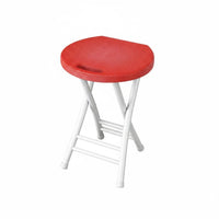 Foldable Portable Backless Stool Thickened Design foldable Circular Seat Space-Saving Household Furniture sturdy Duty for household residents, Travelers, Dormitory, Indoors, Living Room, availabledoors