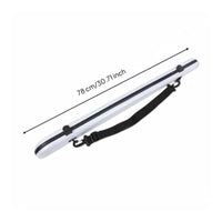 Violin Viola Cello Double Bow Case Waterproof Carbon Fiber Bow Case Shockproof Instrument Gear for Cellists, Travel, Practice
