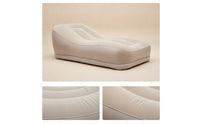 Air Lounger with Built-in Pump Portable Inflatable Couch Compact Lounge Seat for Backyard