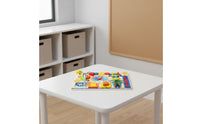 Hand-Eye Coordination Training Child-Centered Busy Board Polished Polished Edges Wooden Busy Board Quiet Play Toddler Fine Movement Skill Toy Travel Friendly for Toddlers, Preschoolers, Playroom