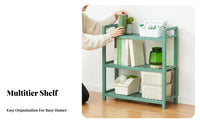 Space-Saving Multi-Tier Rolling storage trolley Easy Assembly Shelf single-tier Large Capacity Household Storage Minimalist design for household owners, Office Workers, Bathroom, Living Room, Bedroom, Narrow areas