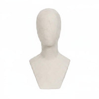 Foam Mannequin Head Pin-Friendly Hairpiece Stand Model for Shop Window
