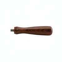 Ergonomic Design Wooden Portafilter Handle Polished Finish Appliance Part for Baristas