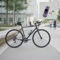 Bike Frame Rack with Straps Anti-Slip Foldable Bike Rack Adjustable Carrier for Commuting, Bikepacking