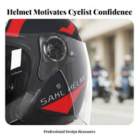 Double Visor Half Helmet 3C Certified Double Visor Helmet Four-Season Use Secure Headwear for Women, Adults, Daily Commute, Commuting