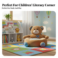 Soft and Comfortable creatureShaped Floor Sofa With rear Support Plush Chair Armchair design Toddler Seat for children, Toddlers, Preschoolers, literature Corner, Kindergarten, Library, Bedroom