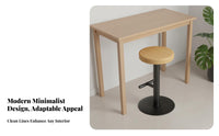 Minimalist Design Backless Round Stool utilitarian design Bar Chair Easy Assembly Seating Furniture High Weight Capacity for Adults, Homeowners, Business Owners, Restaurant, Kitchen Island, Dining Room, Office