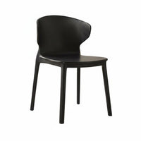 Modern Design Stackable Molded Stool Single-Piece Molding Dining Chair Ergonomic Design Indoor Seating Heavy Duty for Restaurant Owners, Interior Designers, Kitchen, Living Room, Office, Special Events
