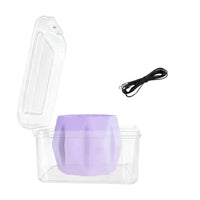 Facial Jaw Exerciser Ball Hollow Faceted Silicone Jaw Exerciser Jawline Shaper 4 Resistance Levels Fitness Accessory Food Grade