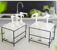 Customizable Hand-Press Syrup Dispenser Pump Bottle