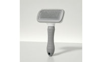 Self-Cleaning Slicker Brush Ergonomic Grooming Brush with Self-Cleaning Button Professional Non-Slip for Dogs