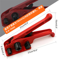 PET Strapping Tensioner and Sealer Kit with Sound Feature