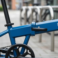 Lightweight Folding Electric Bicycle Compact Electric Cycle Quick-Fold Design for Commuting